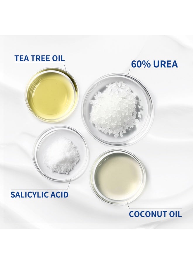 LANEMAY 60% Urea Hand and Foot Moisturizing Cream - Moisturizing & Exfoliating, Cracked Heel Repair, Deep Hydration for Dry Feet, Long protect. - Image 3